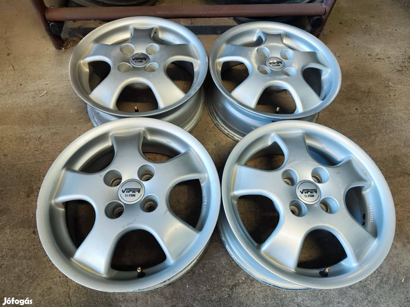 4x100 15" Viper Alufelni Felni 90Garage #1411