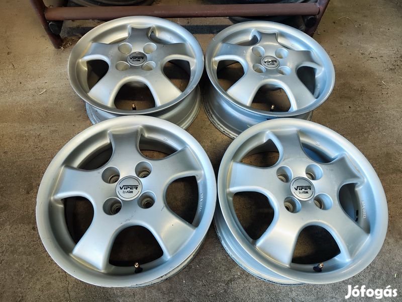 4x100 15" Viper Alufelni Felni 90Garage #1411