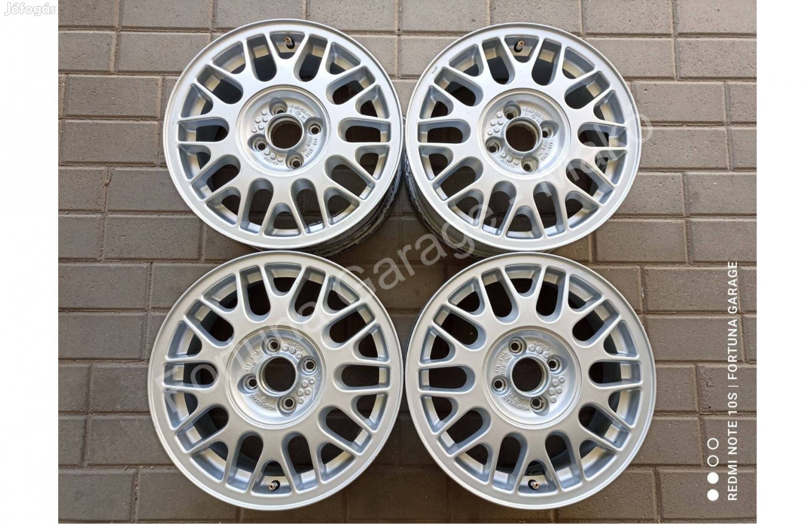 4x100 15" Volkswagen (1H0) újszerű alufelni garnitúra