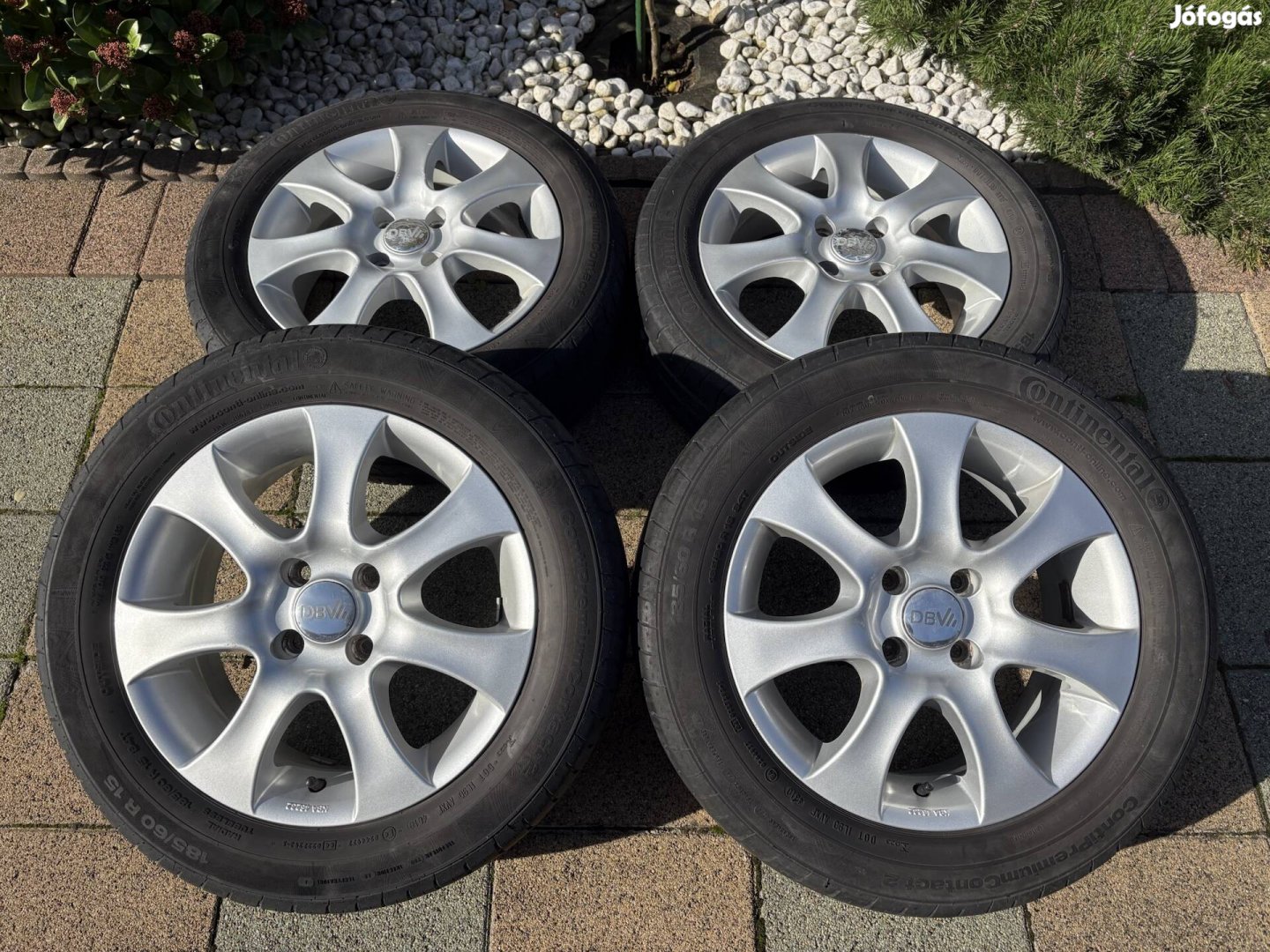 4x100 15" alufelni volkswagen opel suzuki mazda 