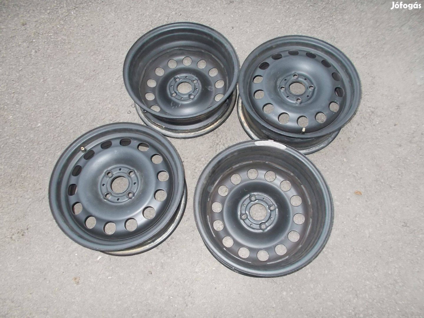 4x100 15" gyári Opel lemezfelni garnitúra