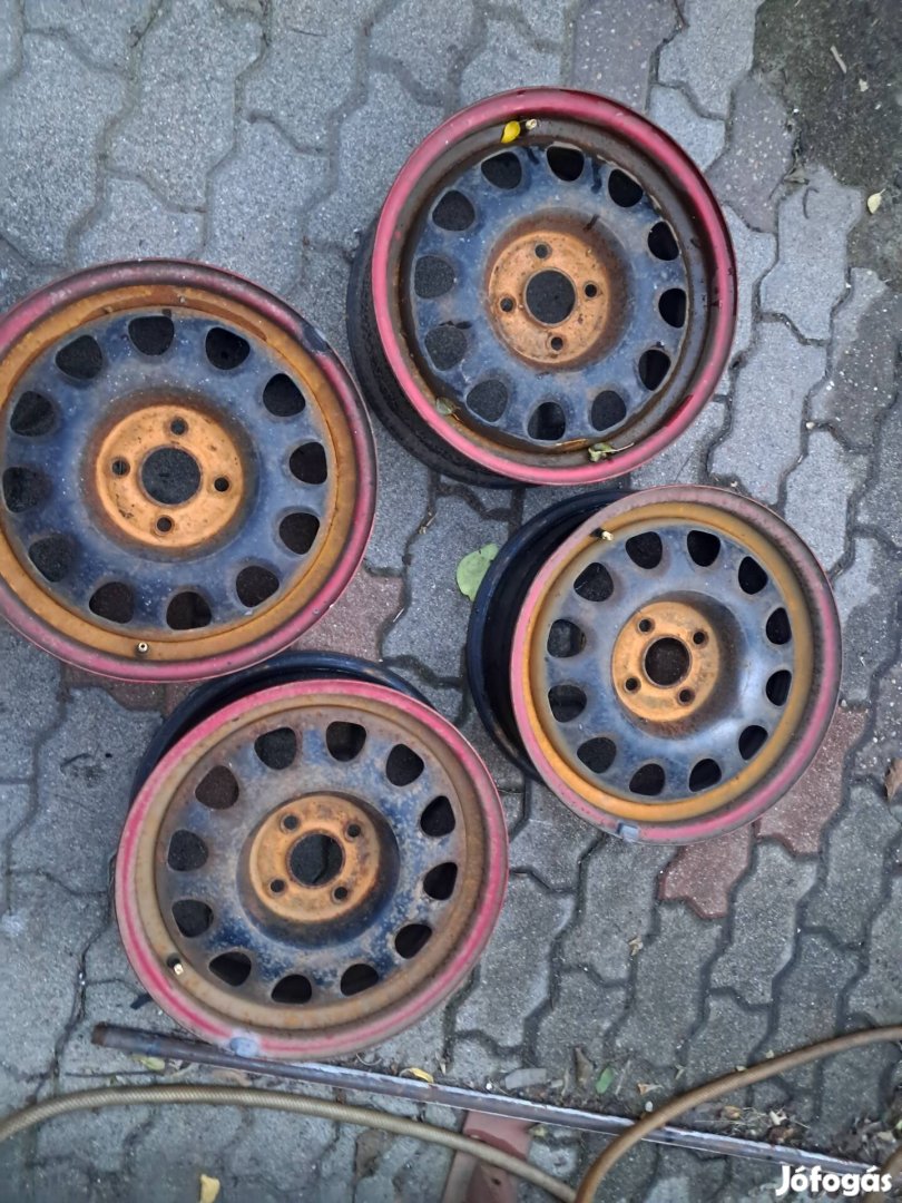 4x100 15" volkswagen vw felni 4db 16000ft