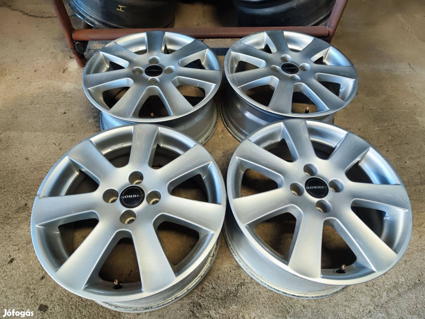 4x100 16" Borbet Alufelni Felni 90Garage #261