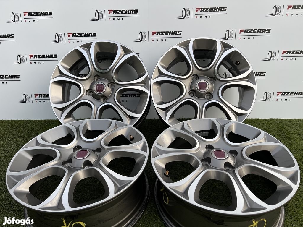 4x100 16" Fiat Grande Punto gyári alufelni 6Jx16h2 ET45