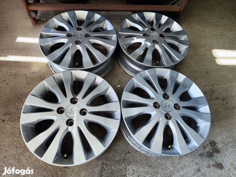 4x100 16" Gyári Hyundai i20 Alufelni Felni 90Garage #1303