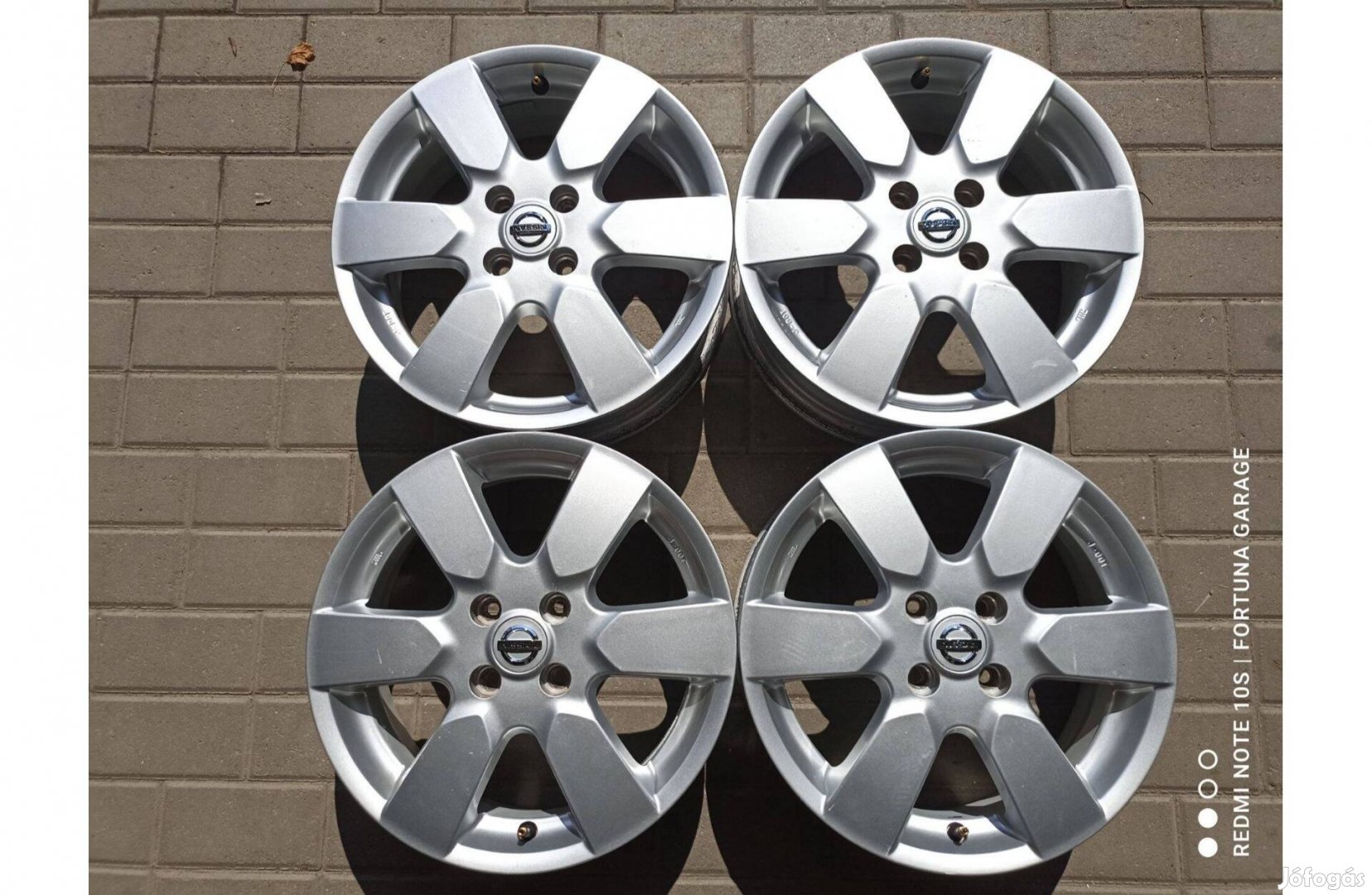 4x100 16" Nissan használt alufelni garnitúra