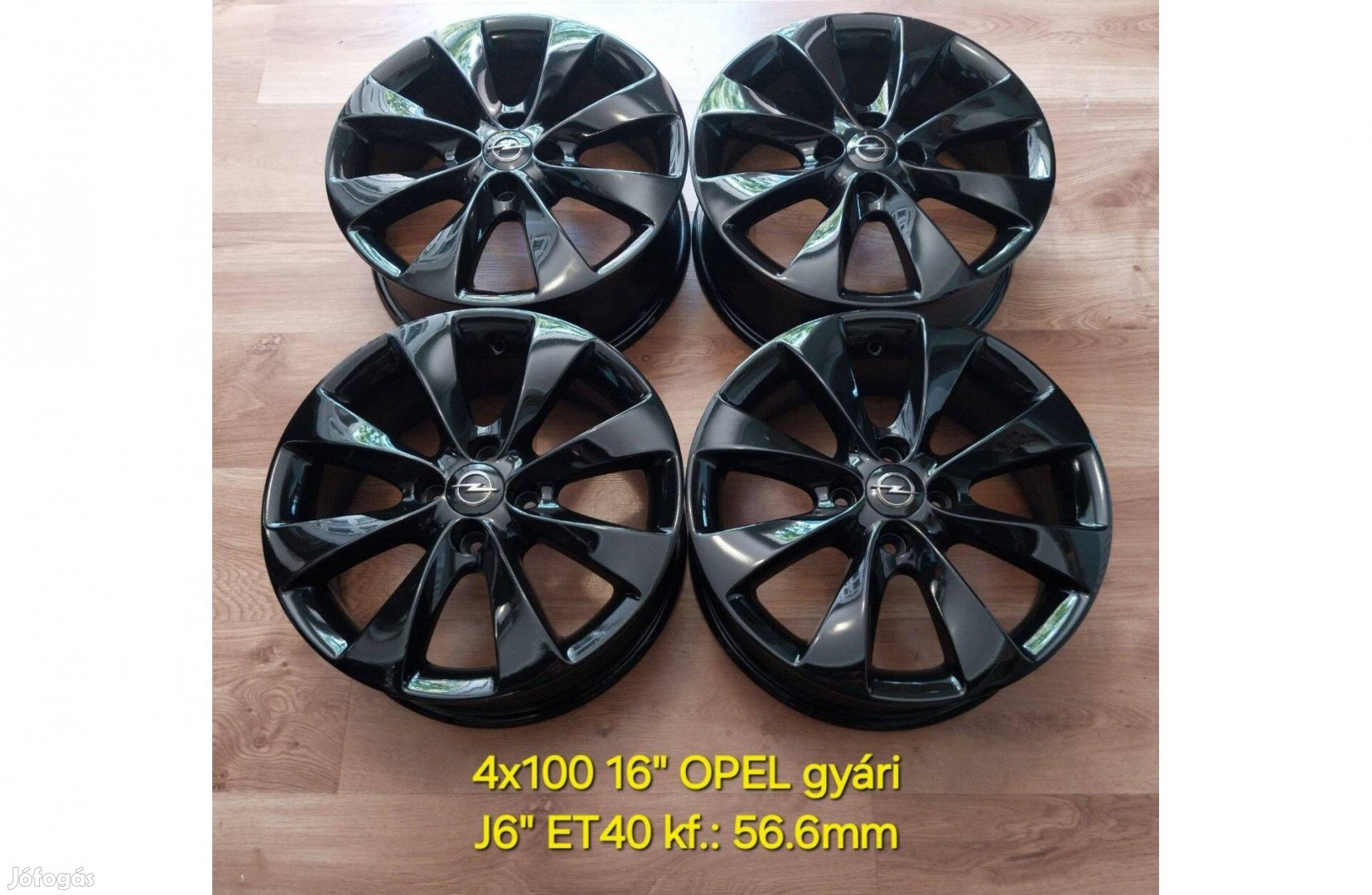 4x100 16" Opel Corsa, Adam gyári alufelni garnitúra