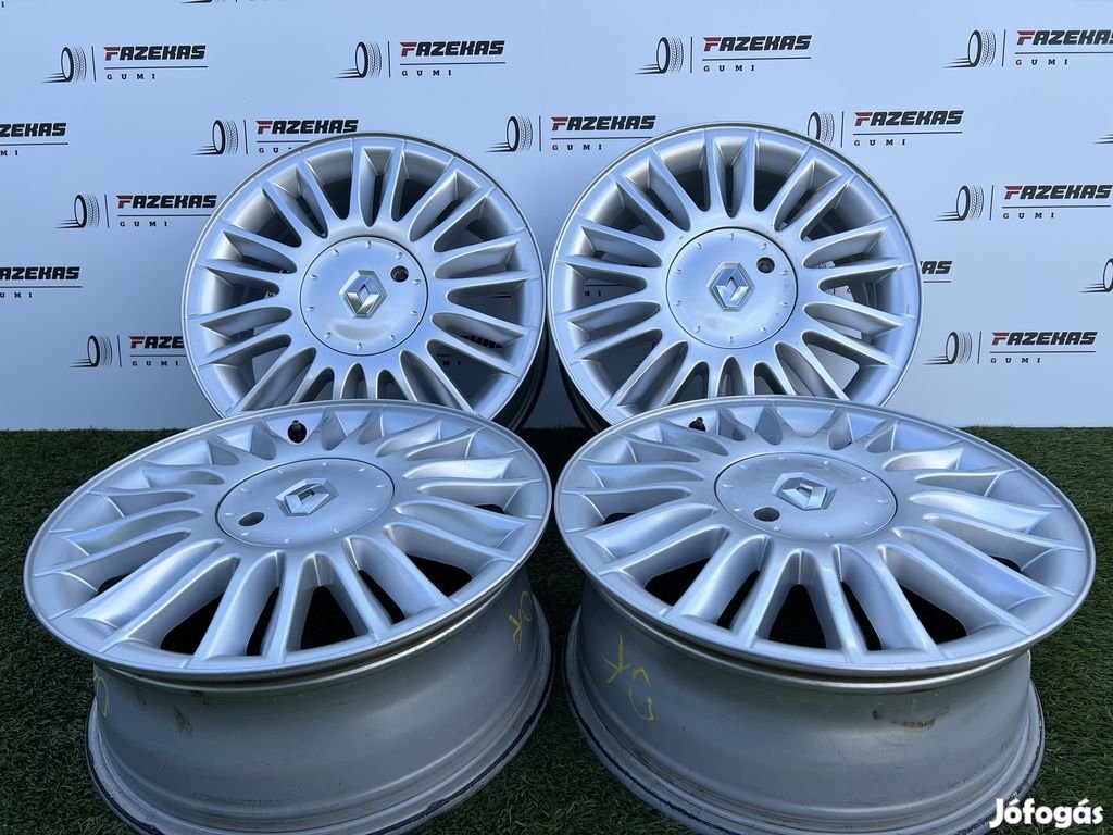 4x100 16" Renault gyári alufelni 6,5Jx16h2 ET49