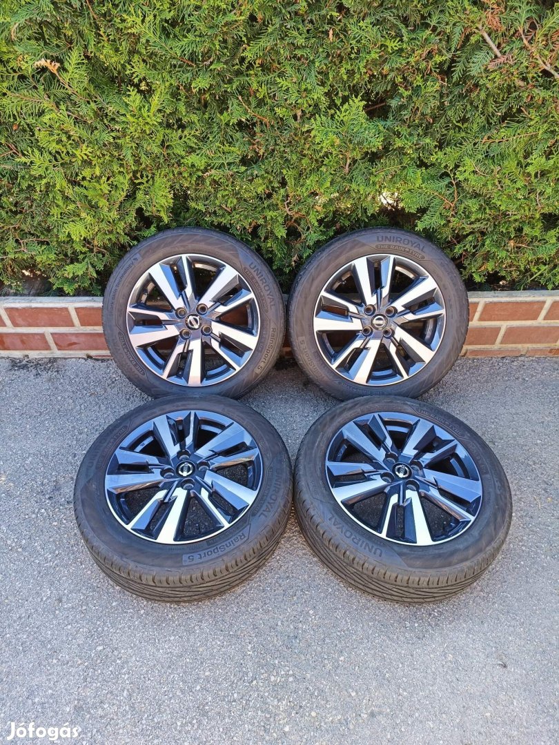 4x100 16 / 16" Gyári Nissan, Dacia alufelni 195/55 R16 nyári gumi