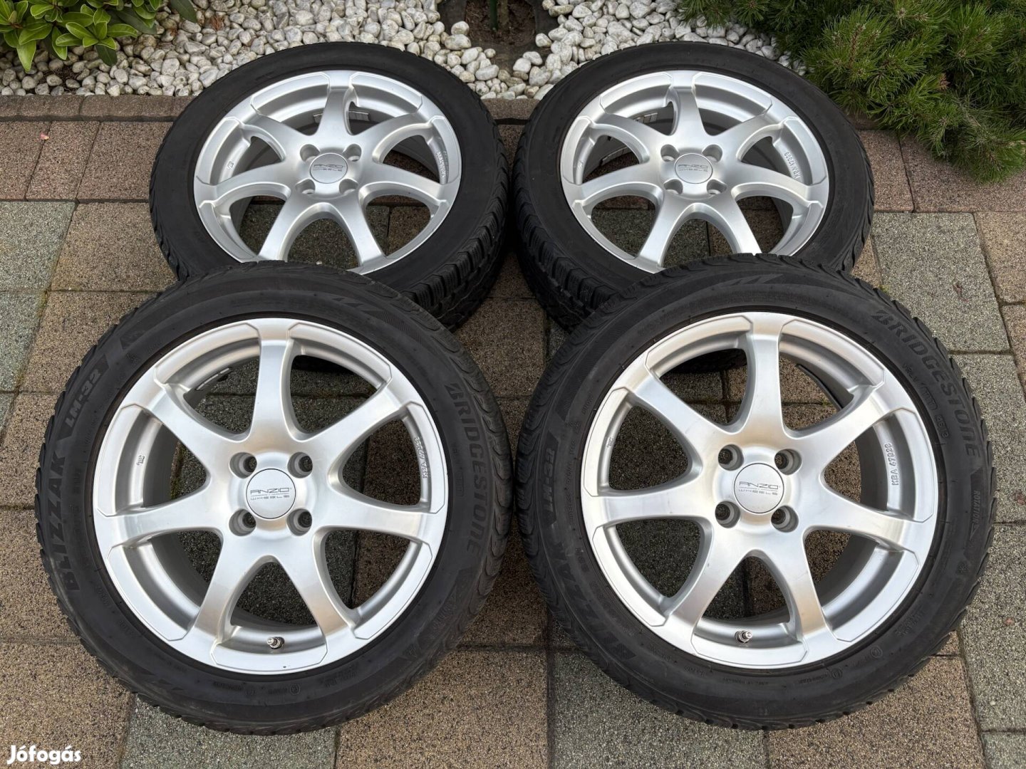 4x100 16" alufelni Opel Volkswagen Dacia Honda Kia Suzuki 16 felni