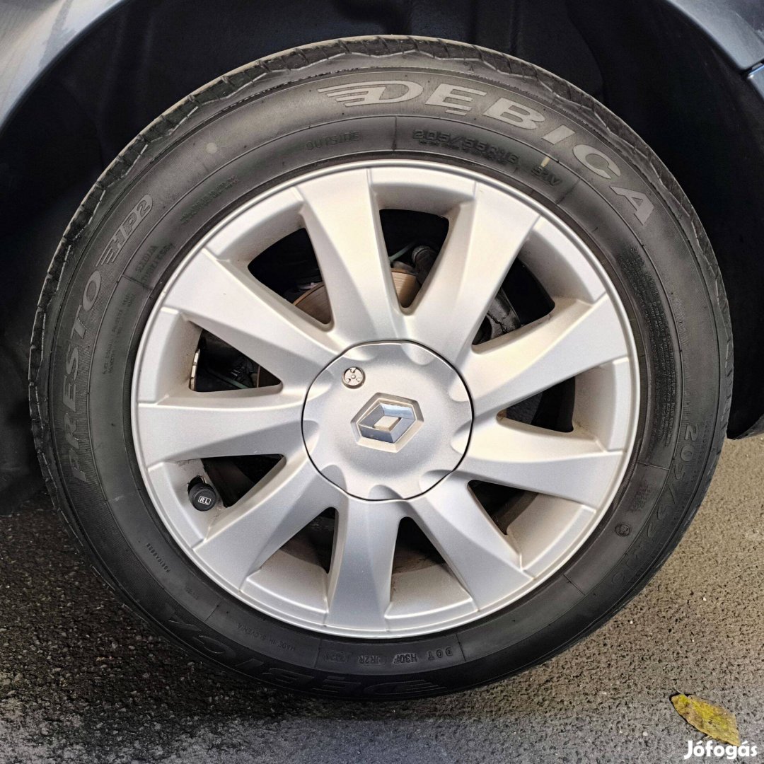 4x100 16" alufelnik jó gumikkal, 4db