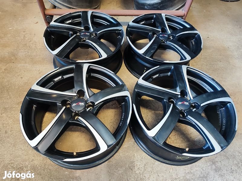 4x100 17" Alutec Shark Alufelni Felni 90Garage #1351
