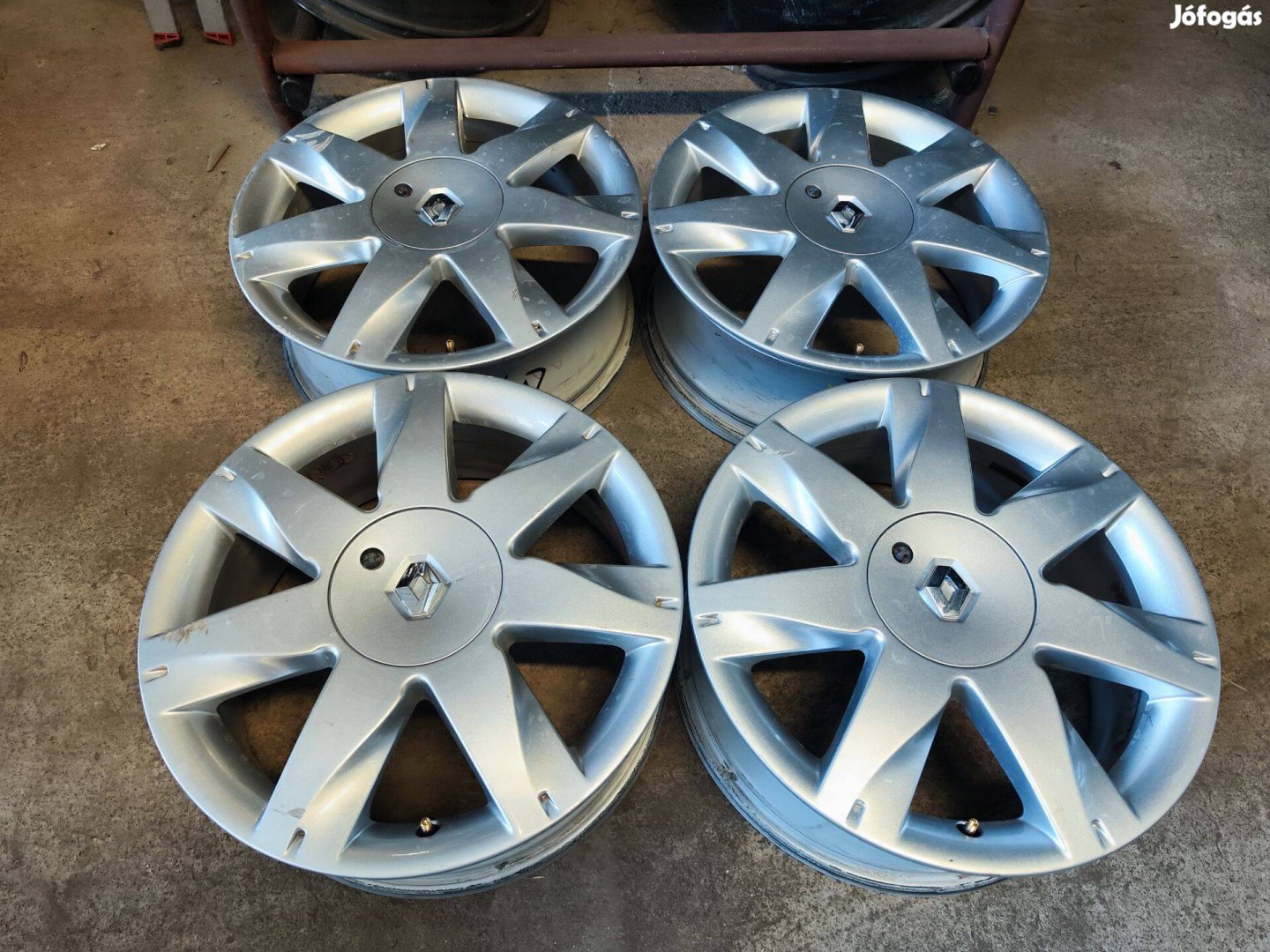 4x100 17" Gyári Renault Alufelni Felni 90Garage #1344
