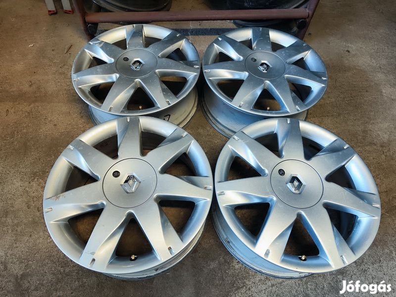 4x100 17" Gyári Renault Alufelni Felni 90Garage #1344