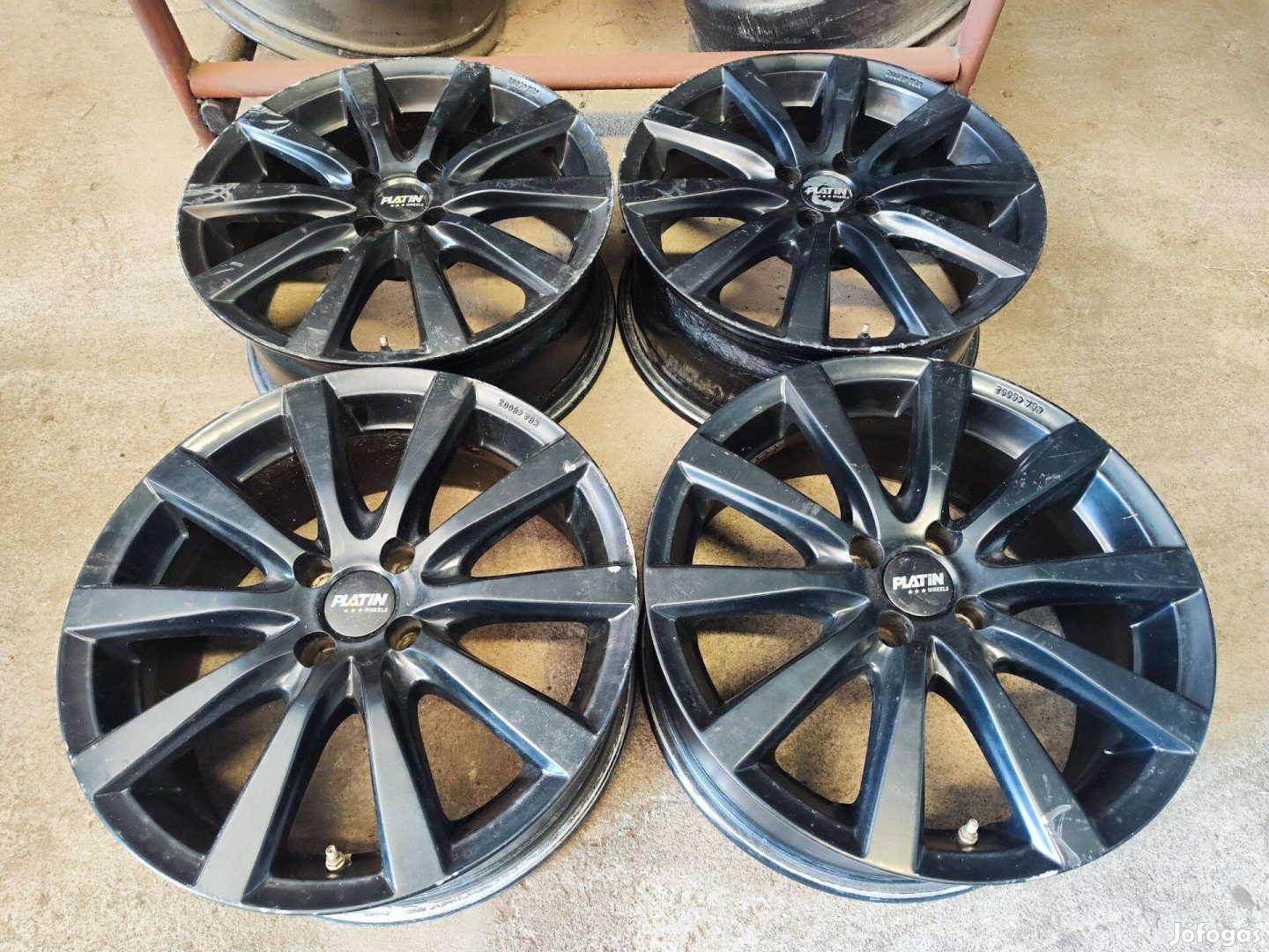 4x100 17" Platin Alufelni Felni 90Garage #1452