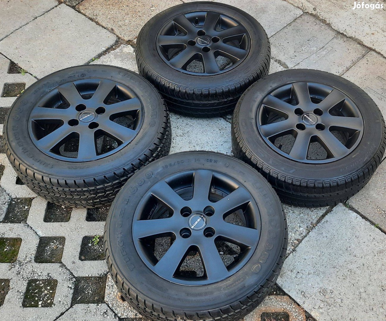 4x100 Borbet Alufelni 14"