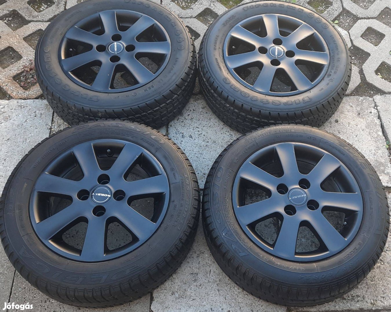 4x100 Borbet Alufelni 14" Renault, Opel