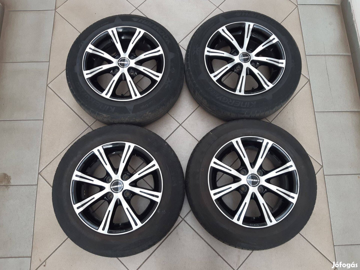 4x100 Borbet alufelni 6x14 ET40 Suzuki Swift Toyota Yaris