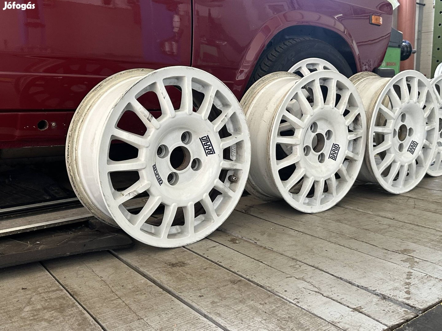 4x100 Braid Versenyfelni 15" R15 verseny felni rally  omp compomotive
