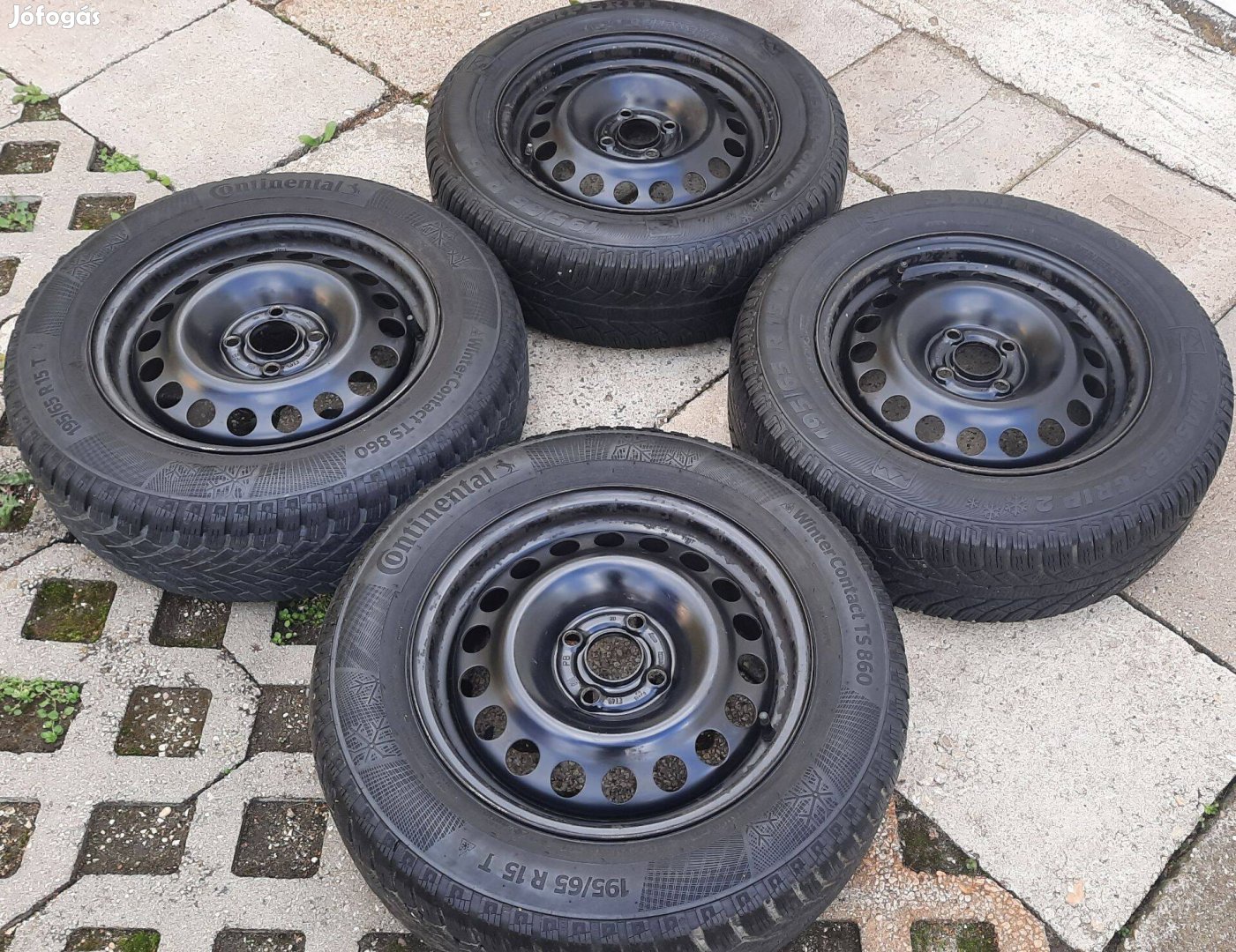 4x100 Eredeti Opel Acélfelni 15"
