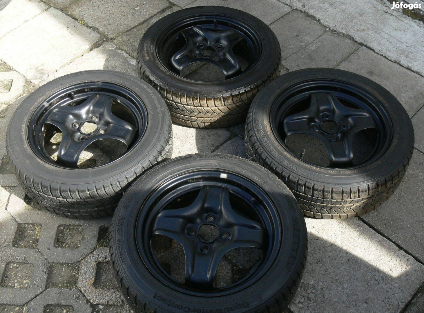 4x100 Eredeti Opel Acélfelni 15"