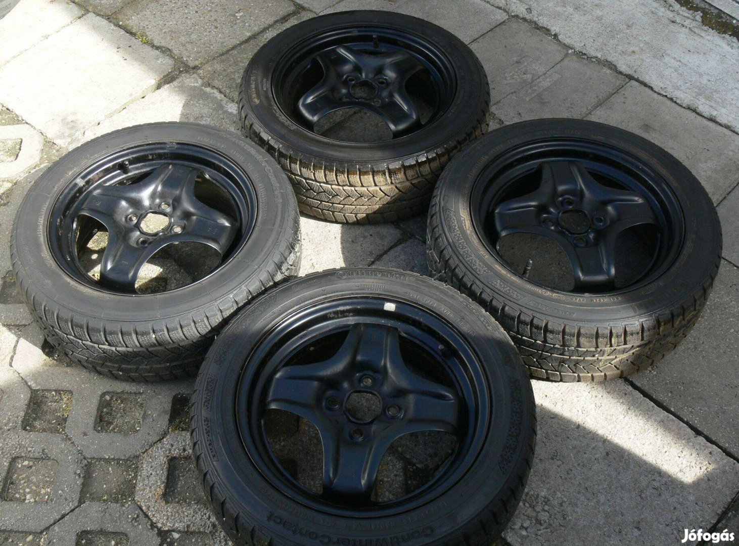 4x100 Eredeti Opel Acélfelni 15"