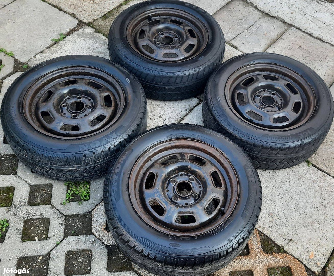 4x100 Eredeti Vw Acélfelni 14"