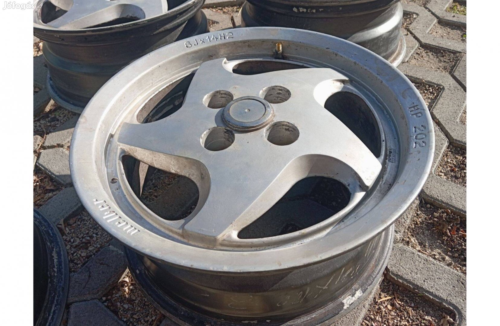 4x100 Et35 Melber HP 202 Retro 14-es Alufelni garnitúra