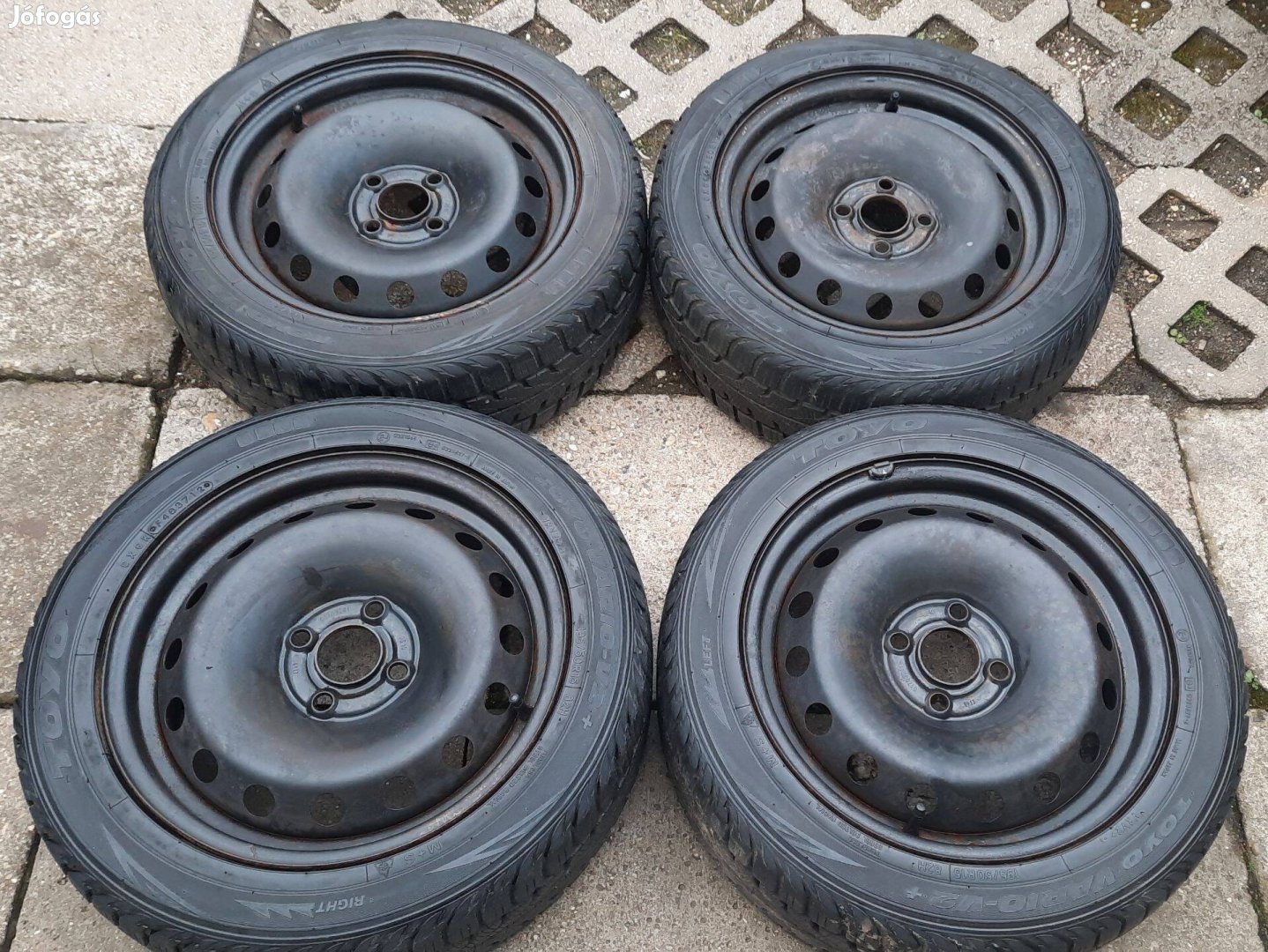 4x100 Gyári Lemezfelni 15" Fiat, Opel