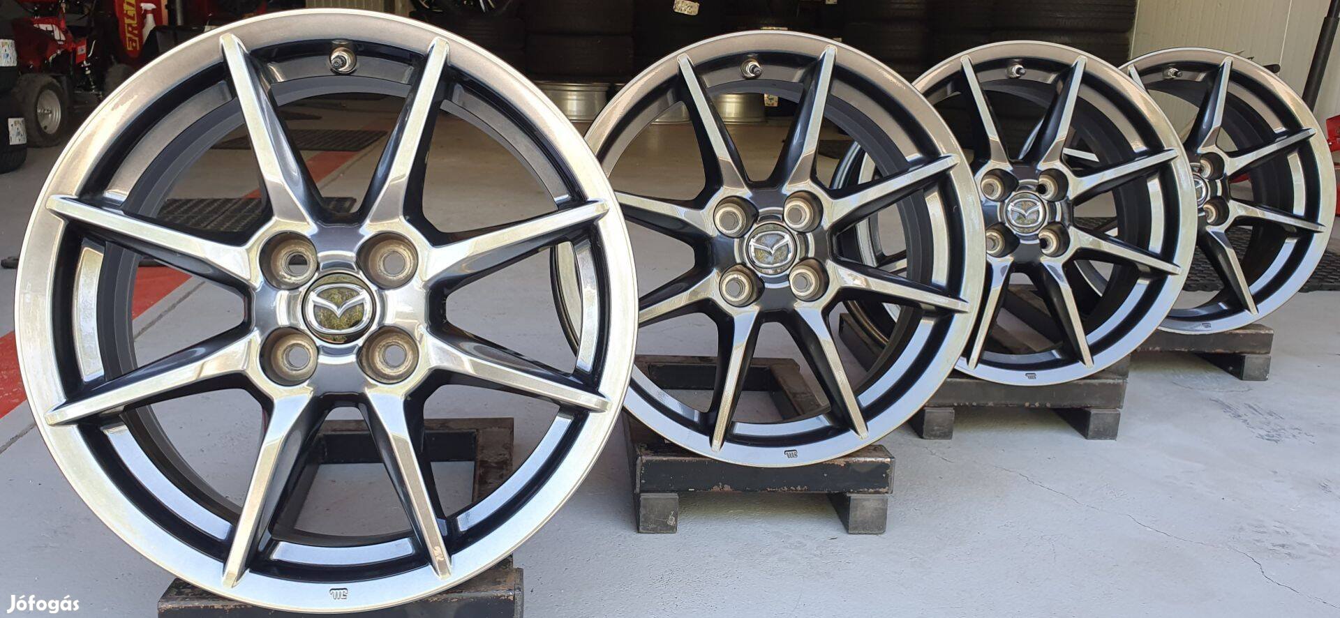 4x100 Gyári Mazda MX-5 Miata alufelni 6,5x16" +Tpms szenzor /F129