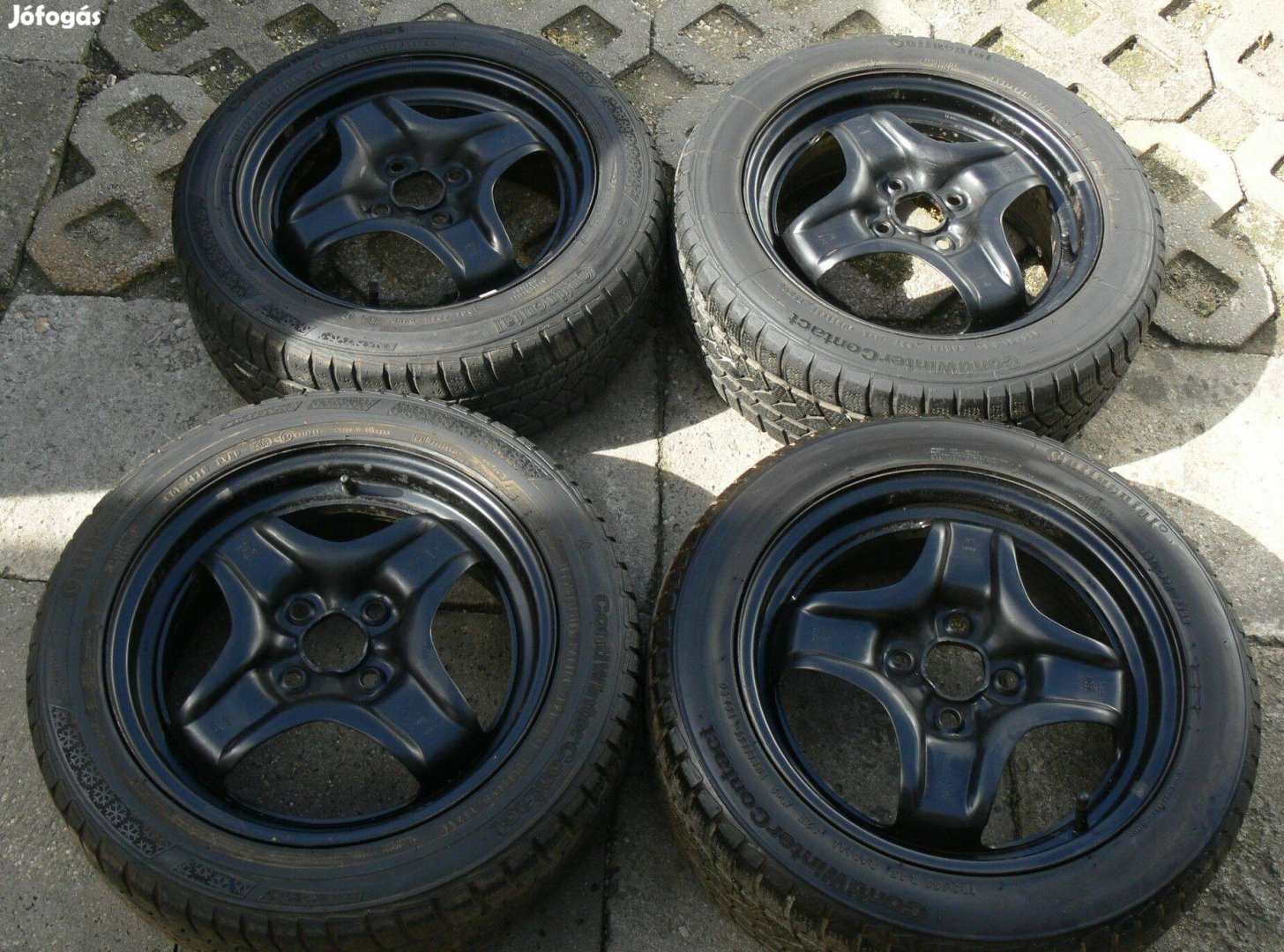 4x100 Gyári Opel Struktur Lemezfelni 15"