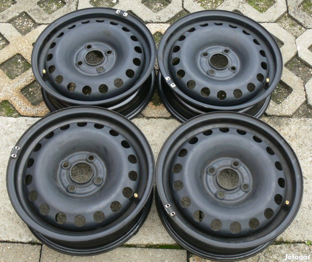 4x100 Gyári Vw Lemezfelni 14"