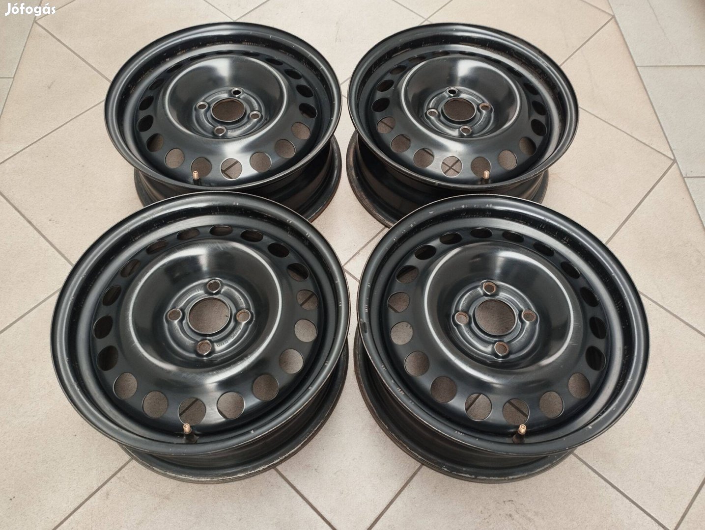 4x100 Opel gyári lemezfelni 6x15 ET49 Astra Corsa Vectra