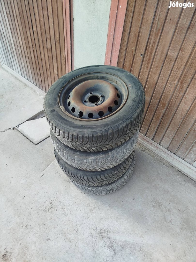 4x100 R14 Clio lemezfelni 