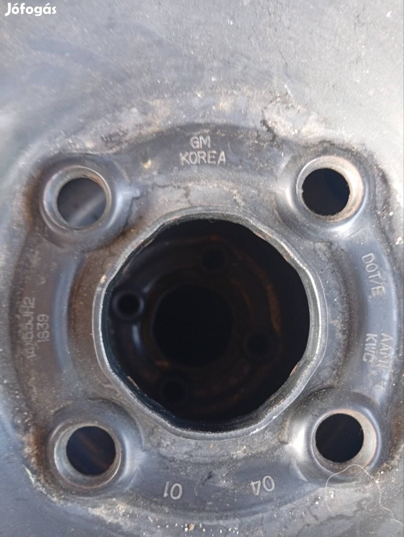 4x100 R14 Opel acélfelni 4db