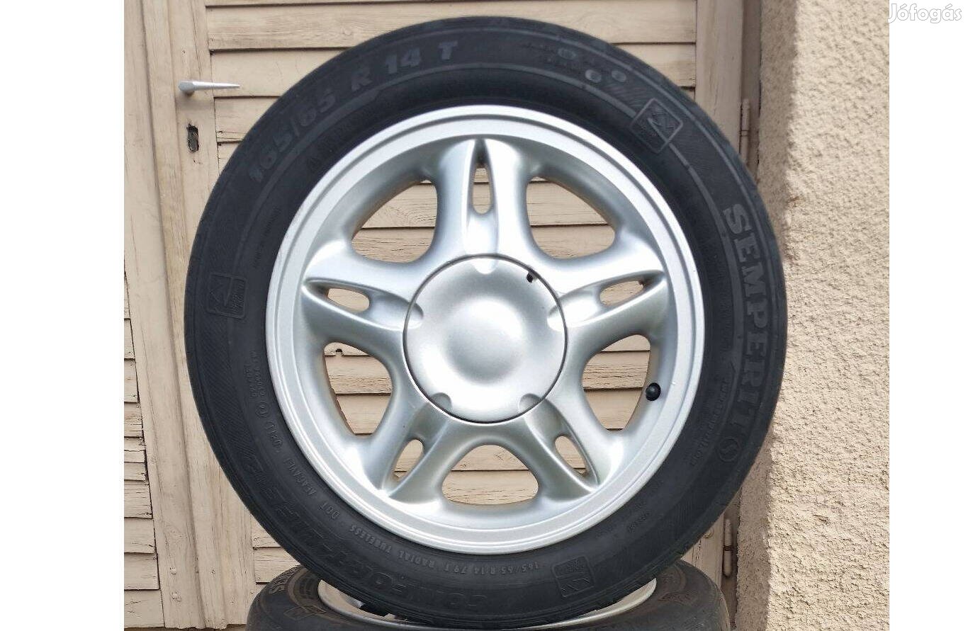 4x100 R14 Renault Alufelni 165/65 gumival Dacia Nissan Opel