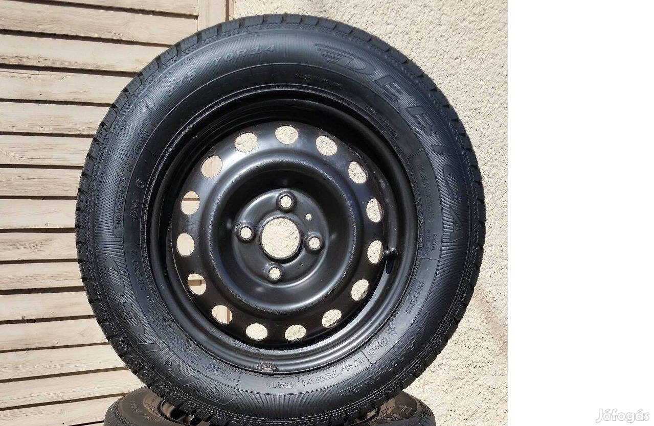 4x100 R14 Toyota Felni nagyonjó téli gumival 175/70 Suzuki Hyundai Kia