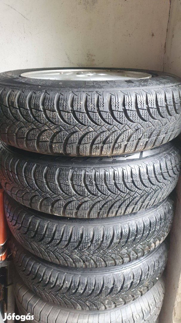 4x100 Stilauto alufelni garnitura 155/80 R13 Nexen téli gumikkal