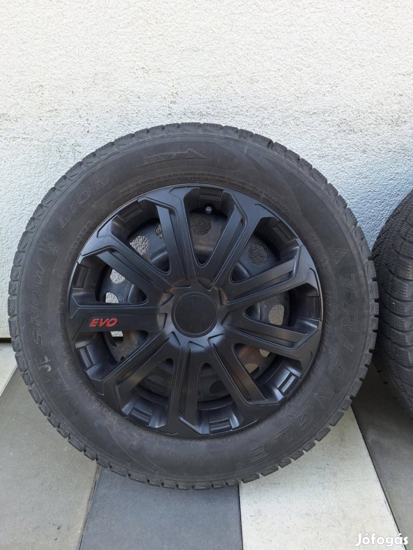 4x100 Suzuki lemezfelni+téligumi dísztárcsával Ignis Swift Splash