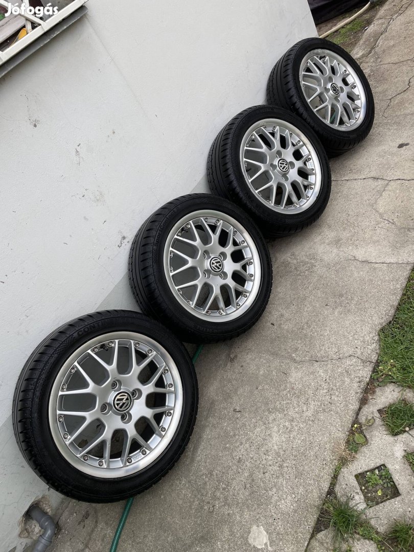 4x100 Vw Gyari gti bbs rs r15 195/45 continental 