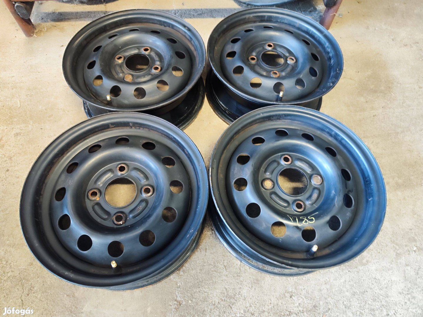 4x108 13" Ford Acélfelni Lemez Felni 90Garage #1285