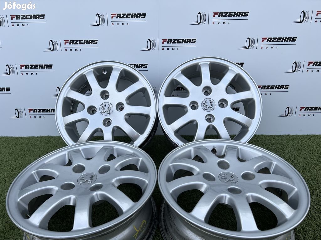 4x108 14" Peugeot gyári alufelni 5,5Jx14h2 ET34