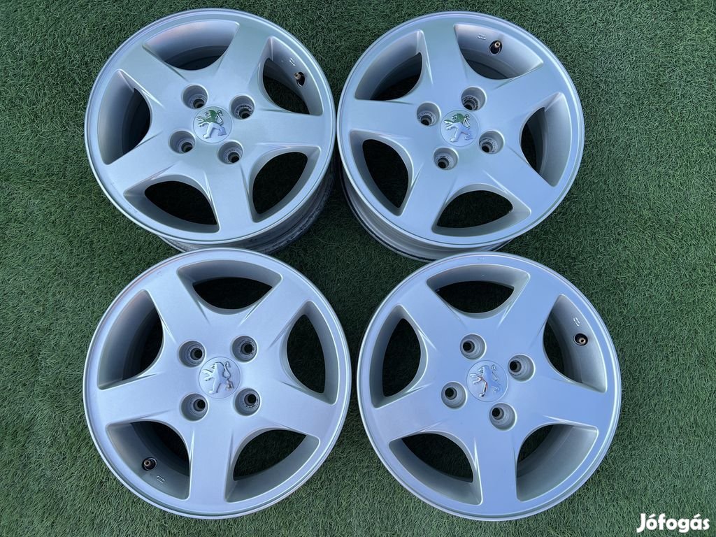 4x108 14" Peugeot gyári alufelni 5,5Jx14h2 ET34