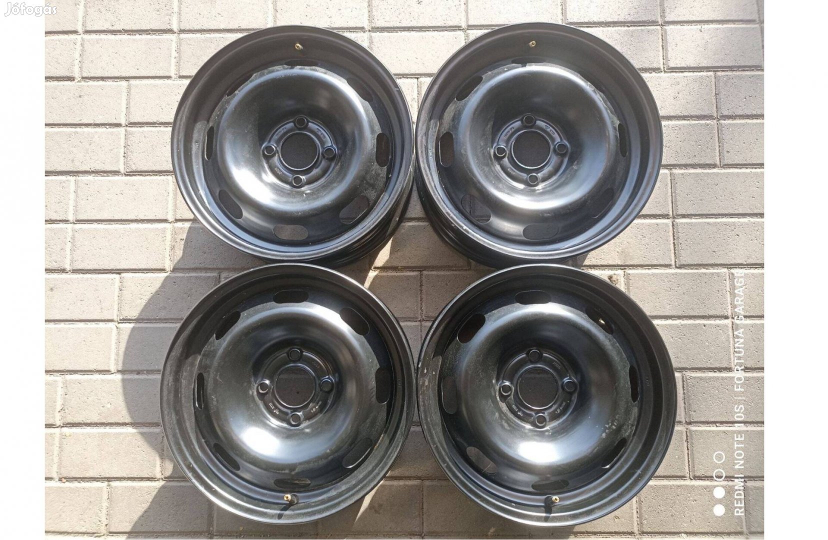 4x108 15" Citroen / Peugeot Új lemezfelni garnitúra (R500)