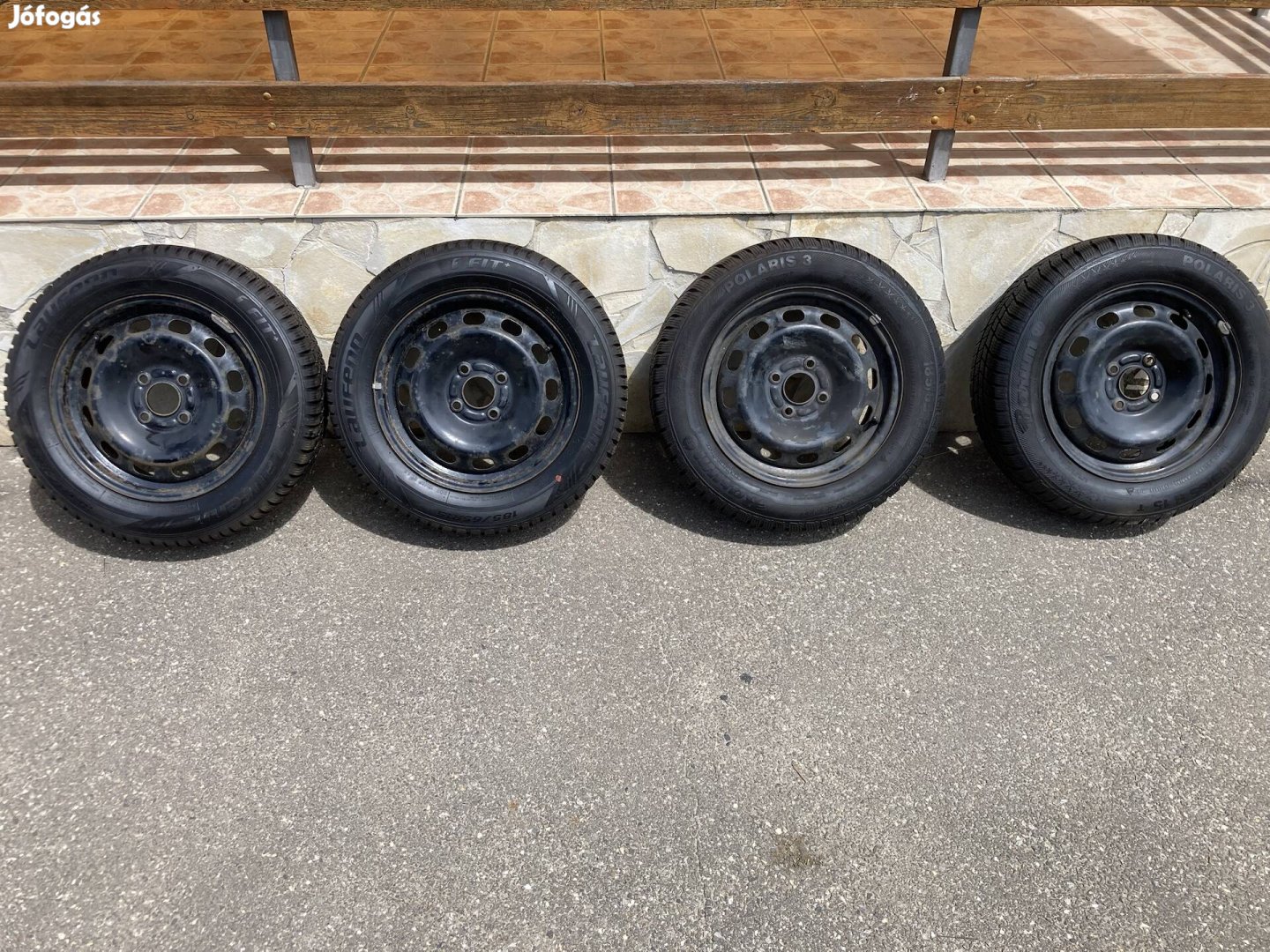 4x108 15" Ford Focus acélfelni teli gumikkal
