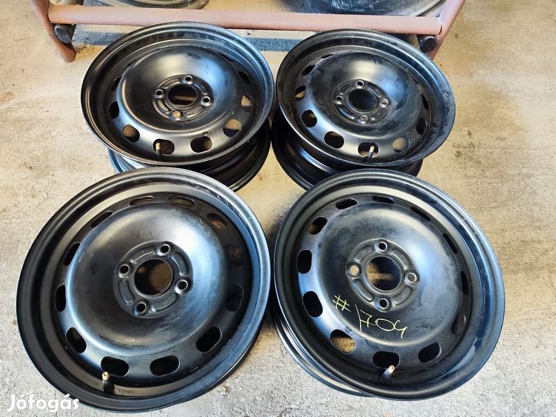 4x108 15" Ford Újszerű Acélfelni Lemez Felni 90Garage #1704