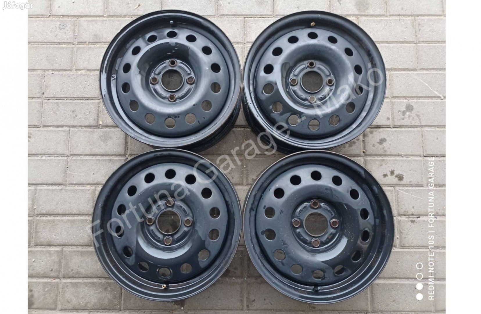 4x108 15" Ford használt lemezfelni garnitúra (508)