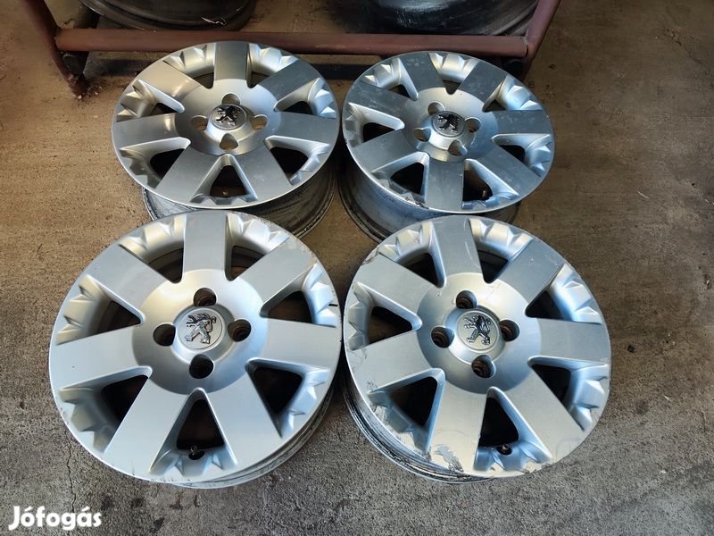 4x108 15" Gyári Citroen, Peugeot Alufelni Felni 90Garage #1310