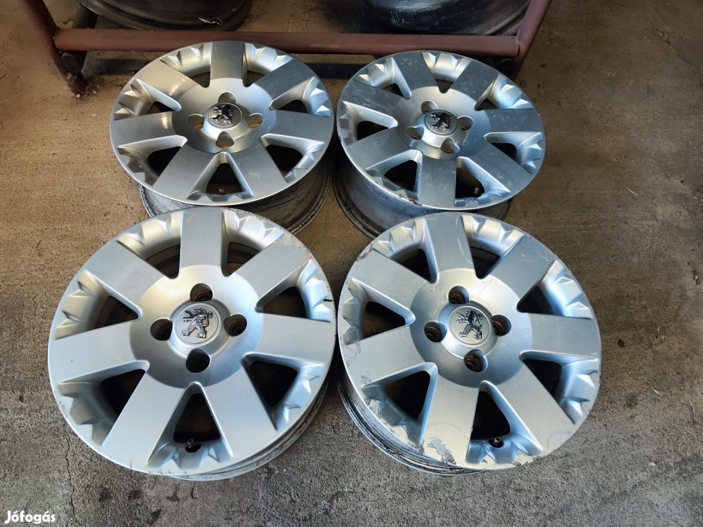 4x108 15" Gyári Citroen, Peugeot Alufelni Felni 90Garage #1310