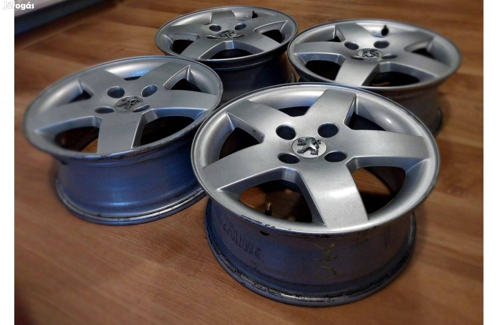 4x108 15" Peugeot 206/306 "Monaco" gyári alufelni garnitúra /Citroen/